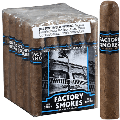 Factory Smokes Sungrown Robusto 25 Ct. Bundle 5.00X54