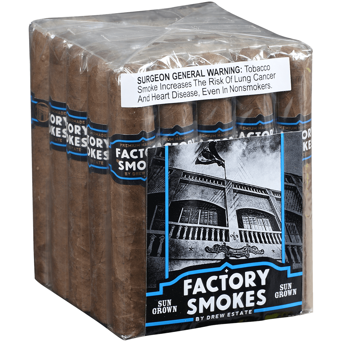 Factory Smokes Sungrown Robusto 25 Ct. Bundle 5.00X54