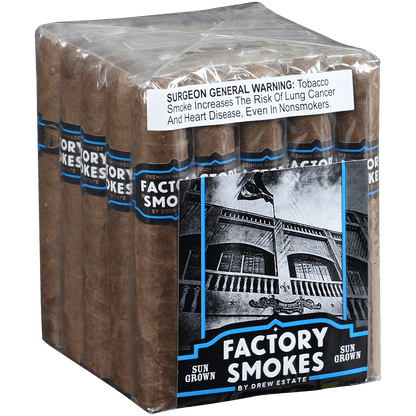 Factory Smokes Sungrown Robusto 25 Ct. Bundle 5.00X54
