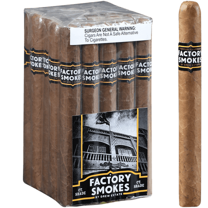 Factory Smokes Shade Churchill 25 Ct. Bundle 7.00X50