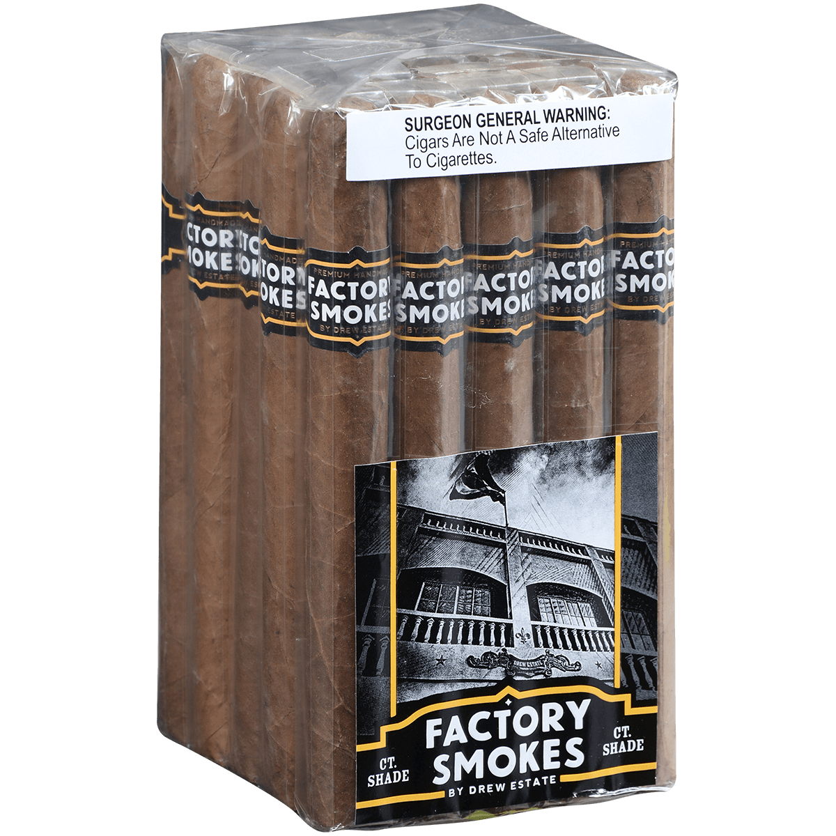 Factory Smokes Shade Churchill 25 Ct. Bundle 7.00X50