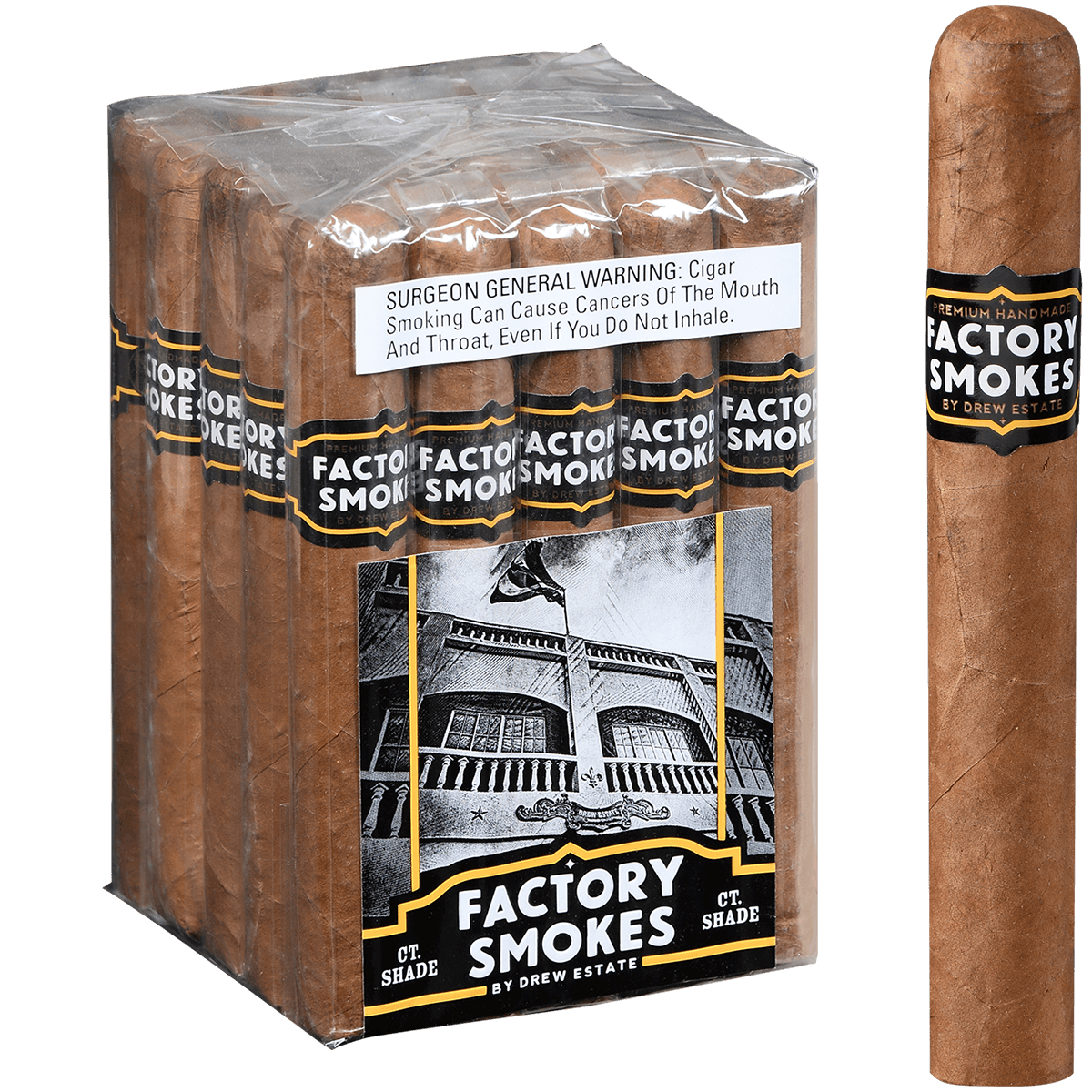 Factory Smokes Shade Toro 25 Ct. Bundle 6.00X52