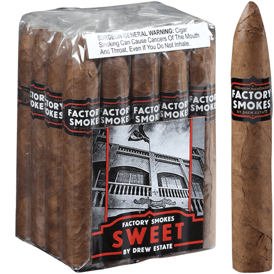 Factory Smokes Sweets Belicoso 20 Ct. Bundle 6.00X54