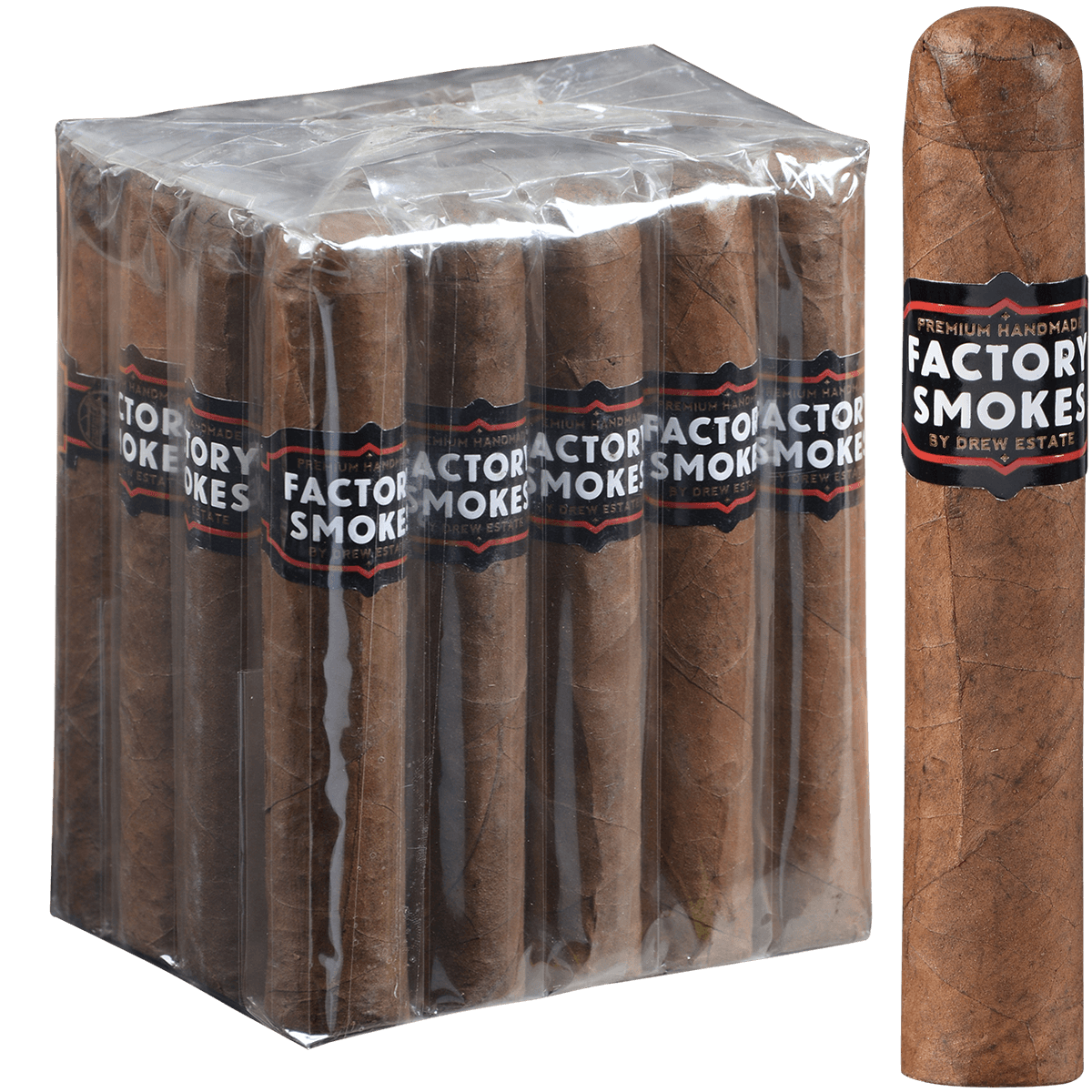 Factory Smokes Sweets Robusto 20 Ct. Bundle 5.00X54