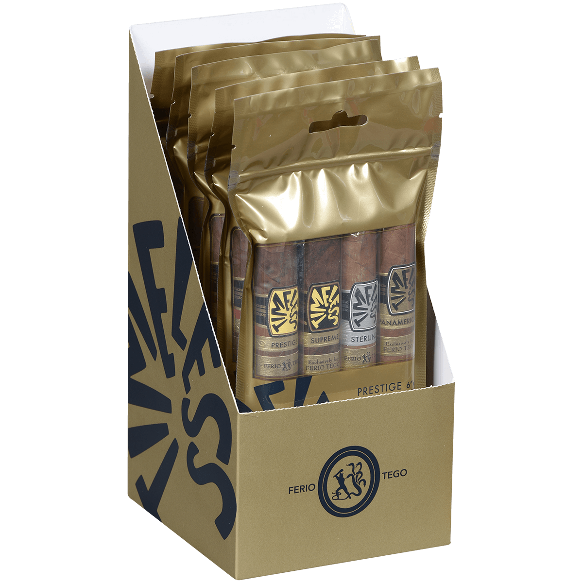 Ferio Tego Timeless Toro Sampler Fresh Pack 5/4