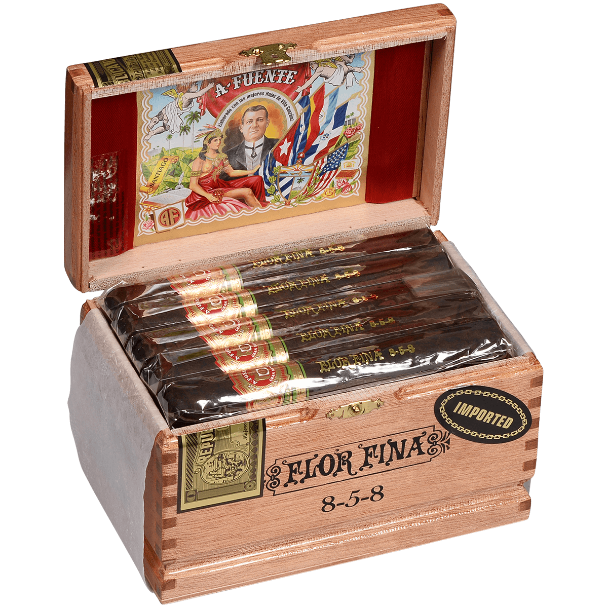 Arturo Fuente 8-5-8 Anniversary Maduro Cabinet 25 Ct. Box 6.00X47