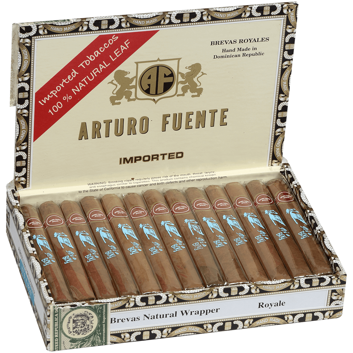 Arturo Fuente Brevas Royale "It'S A Boy" 25 Ct. Box 5.50X42