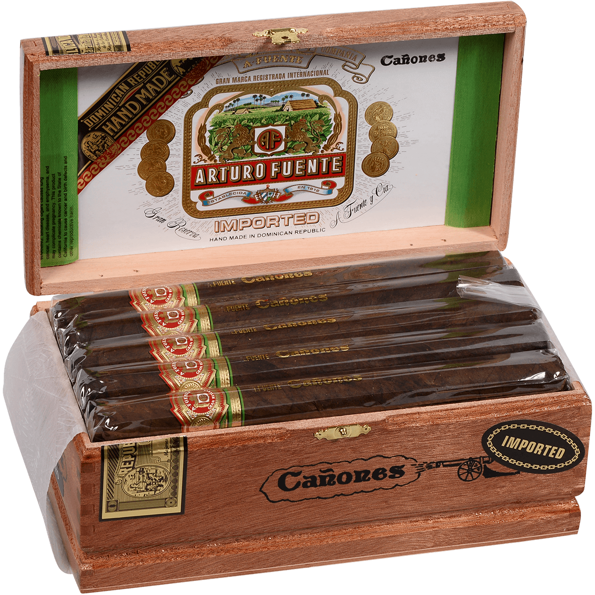 Arturo Fuente Canones Maduro Cabinet 20 Ct. Box 8.50X52