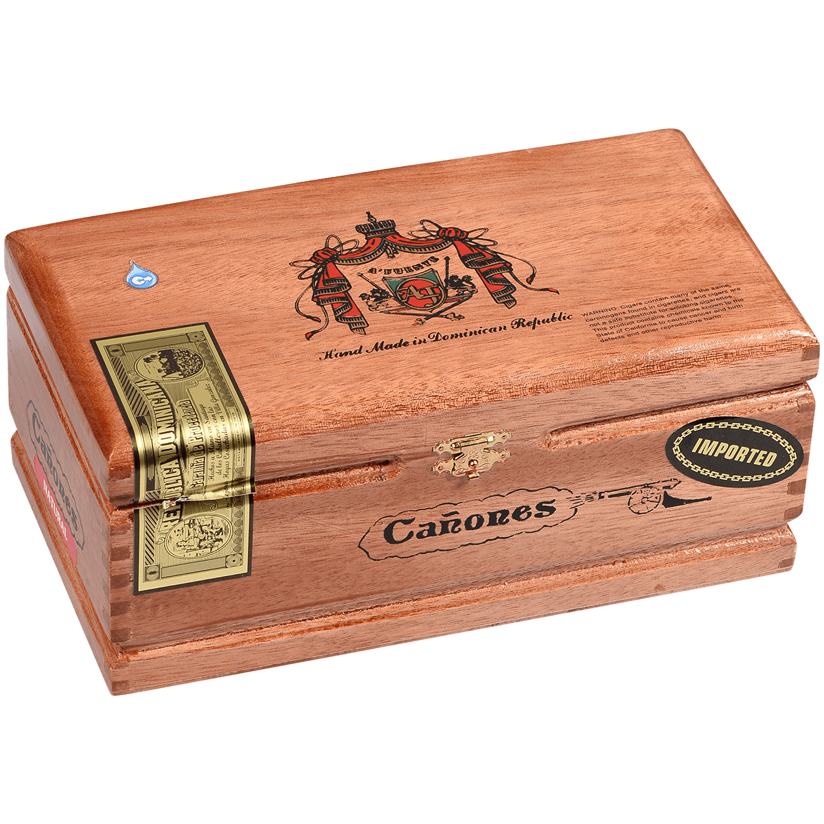 Arturo Fuente Canones Natural Cabinet 20 Ct. Box 8.50X52