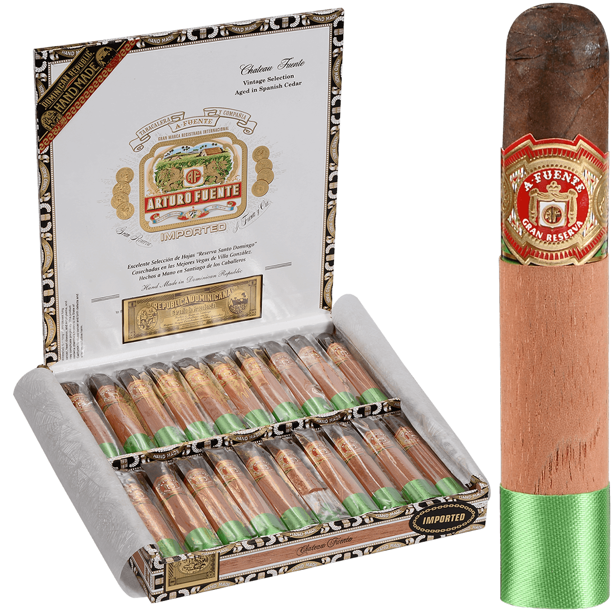 Arturo Fuente Chateau Maduro 20 Ct. Box 4.50X50