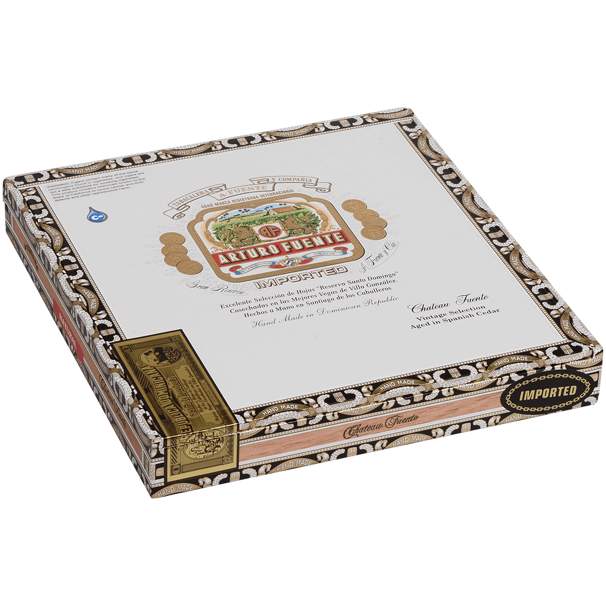 Arturo Fuente Chateau Natural 20 Ct. Box 4.50X50