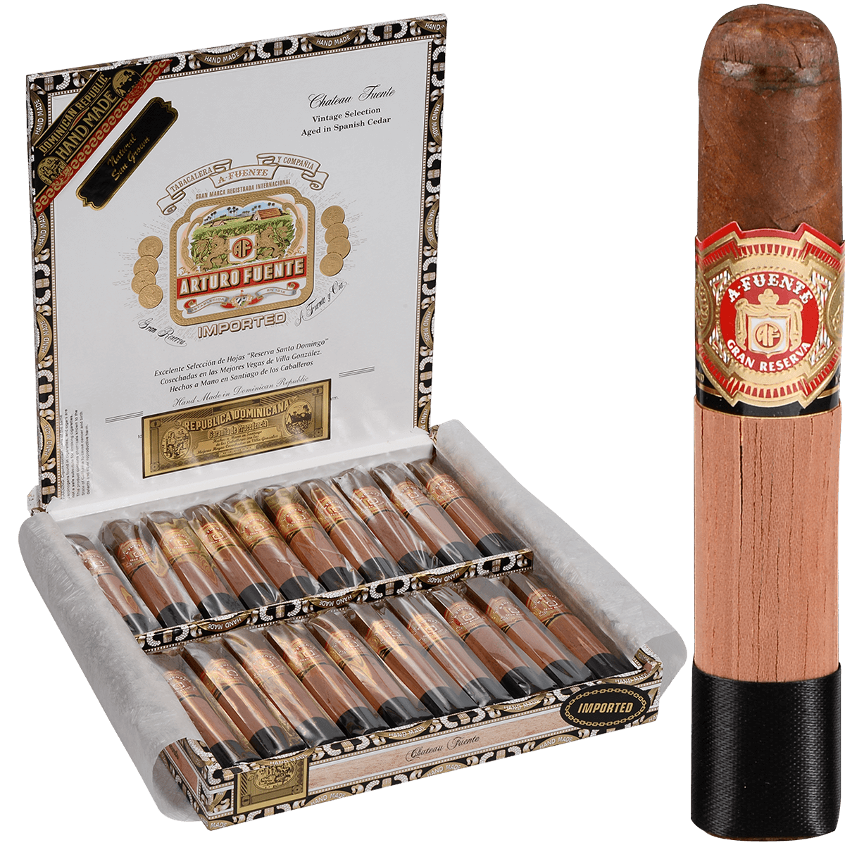 Arturo Fuente Chateau Sun Grown 20 Ct. Box 4.50X50