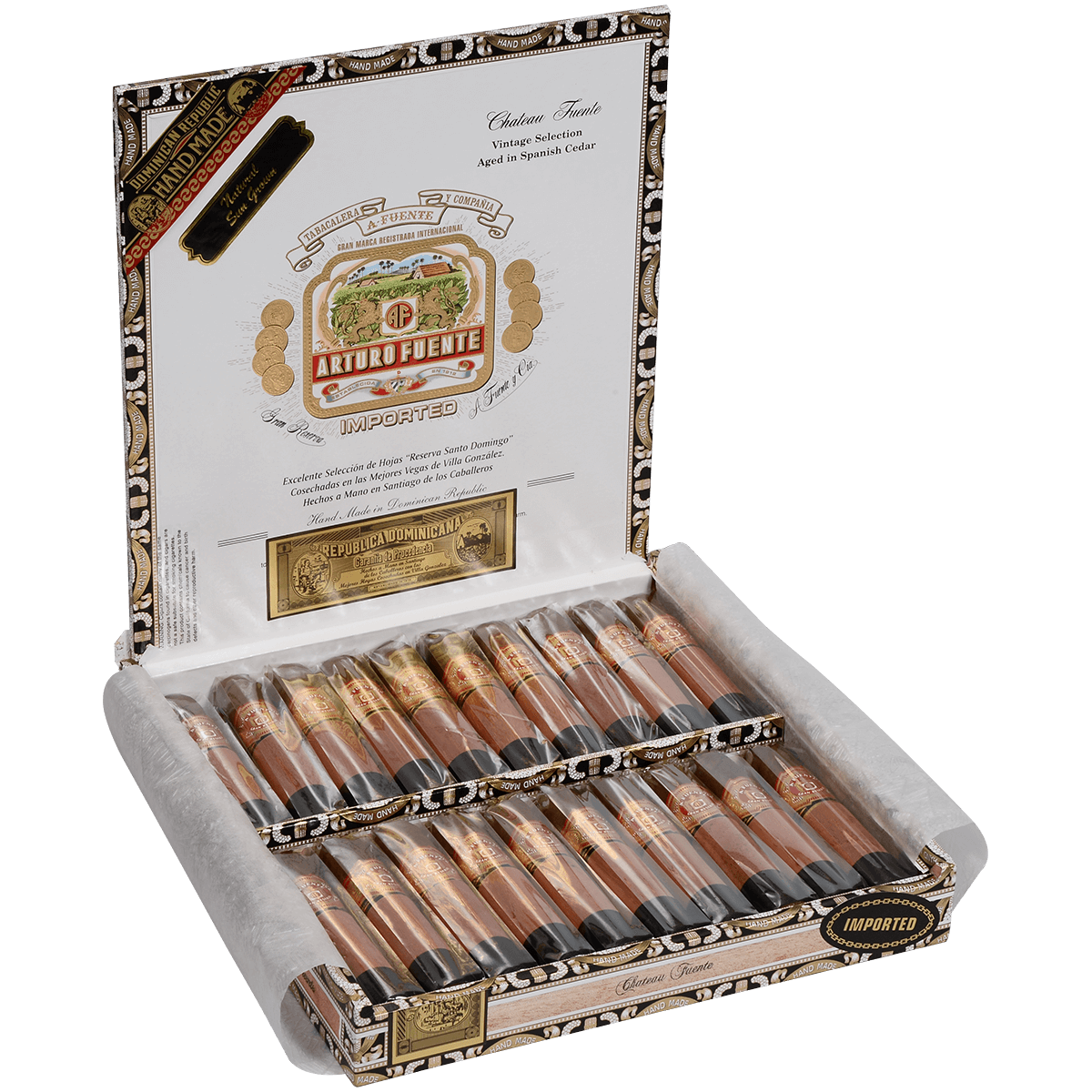 Arturo Fuente Chateau Sun Grown 20 Ct. Box 4.50X50