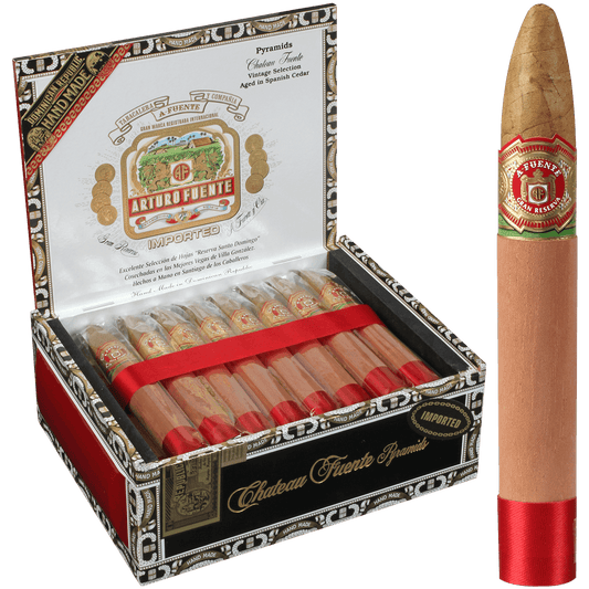 Arturo Fuente Chateau Pyramid Natural 25 Ct. Box 6.00X52