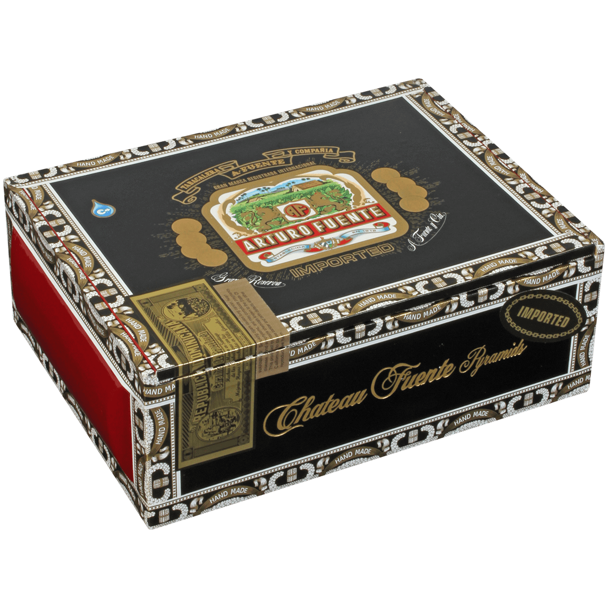 Arturo Fuente Chateau Pyramid Natural 25 Ct. Box 6.00X52