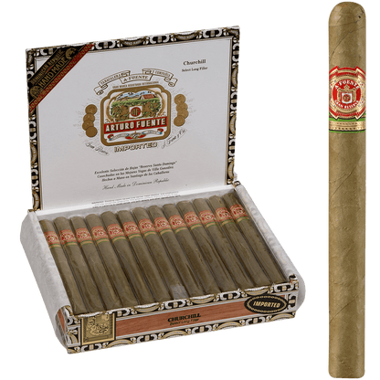 Arturo Fuente Churchill Claro 25 Ct. Box 7.25X48