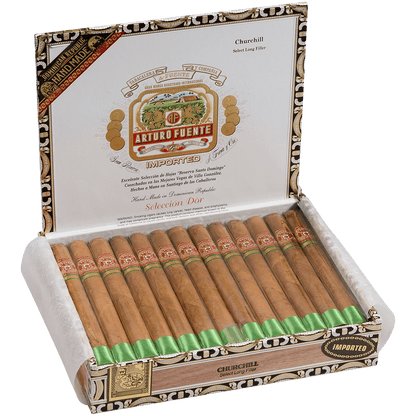 Arturo Fuente Churchill Seleccion D'Oro 25 Ct. Box 7.25X48