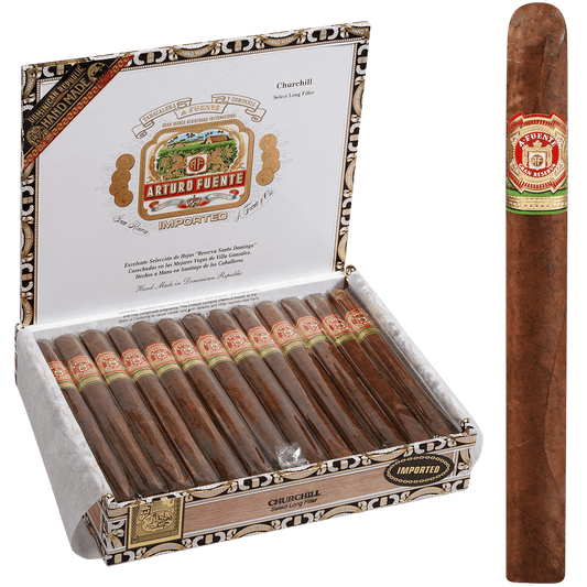 Arturo Fuente Churchill Natural 25 Ct. Box 7.25X48