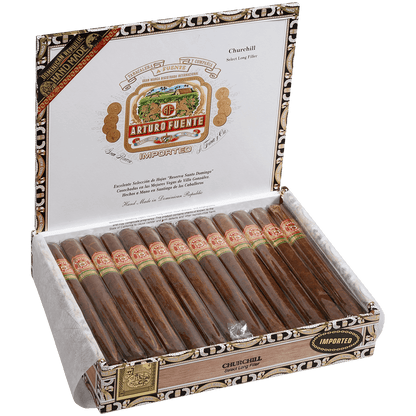 Arturo Fuente Churchill Natural 25 Ct. Box 7.25X48