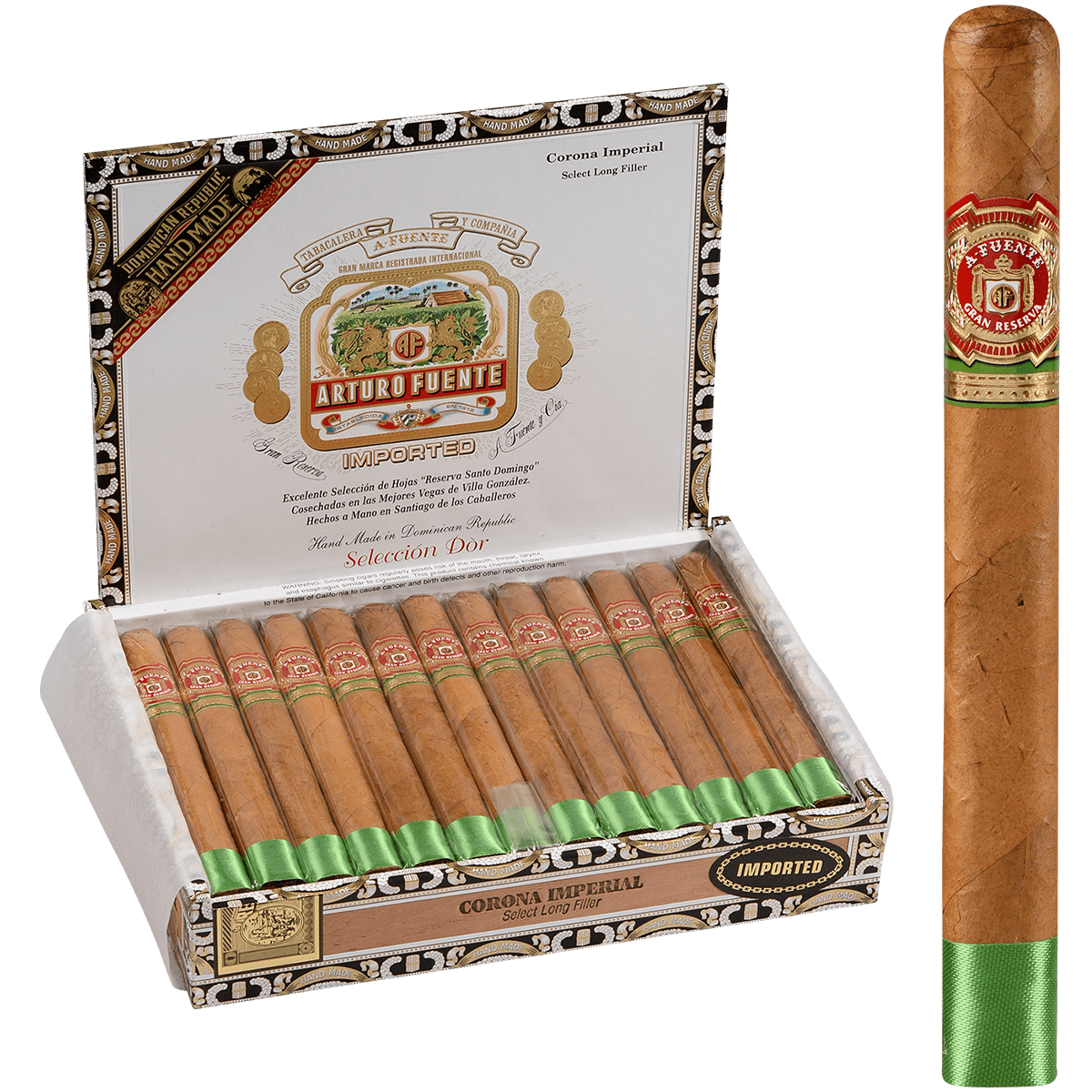 Arturo Fuente Corona Imperial Seleccion D'Oro 25 Ct Box 6.25X46