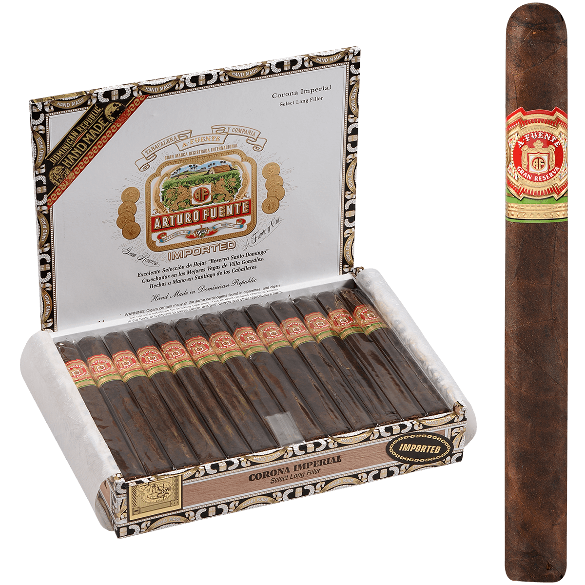 Arturo Fuente Corona Imperial Maduro 25 Ct. Box 6.25X46
