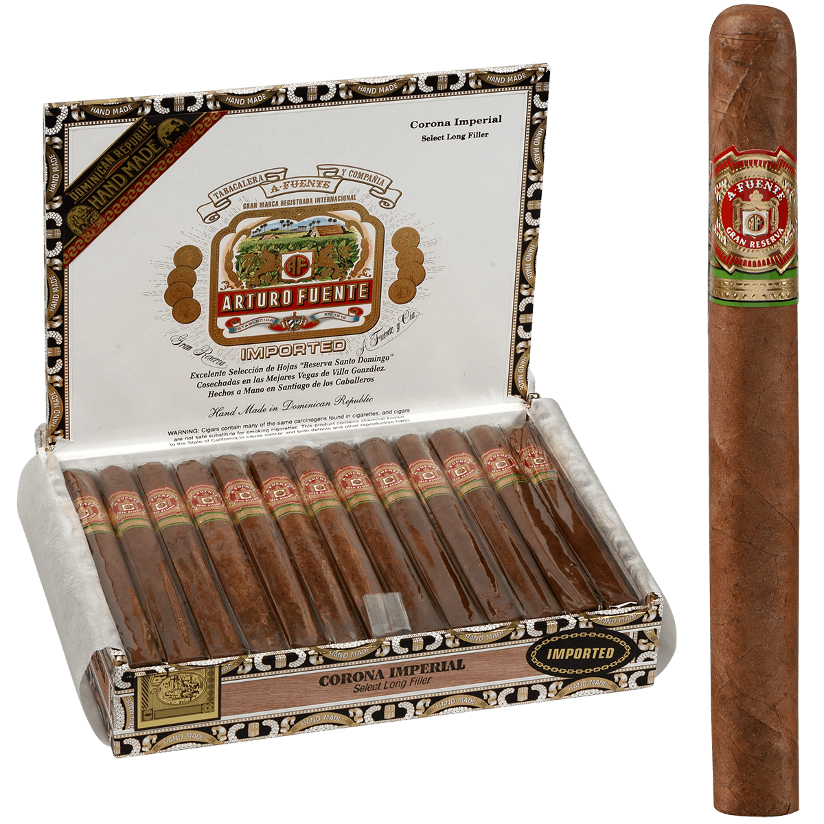Arturo Fuente Corona Imperial Natural 25 Ct. Box 6.25X46