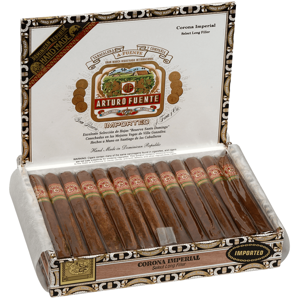 Arturo Fuente Corona Imperial Natural 25 Ct. Box 6.25X46