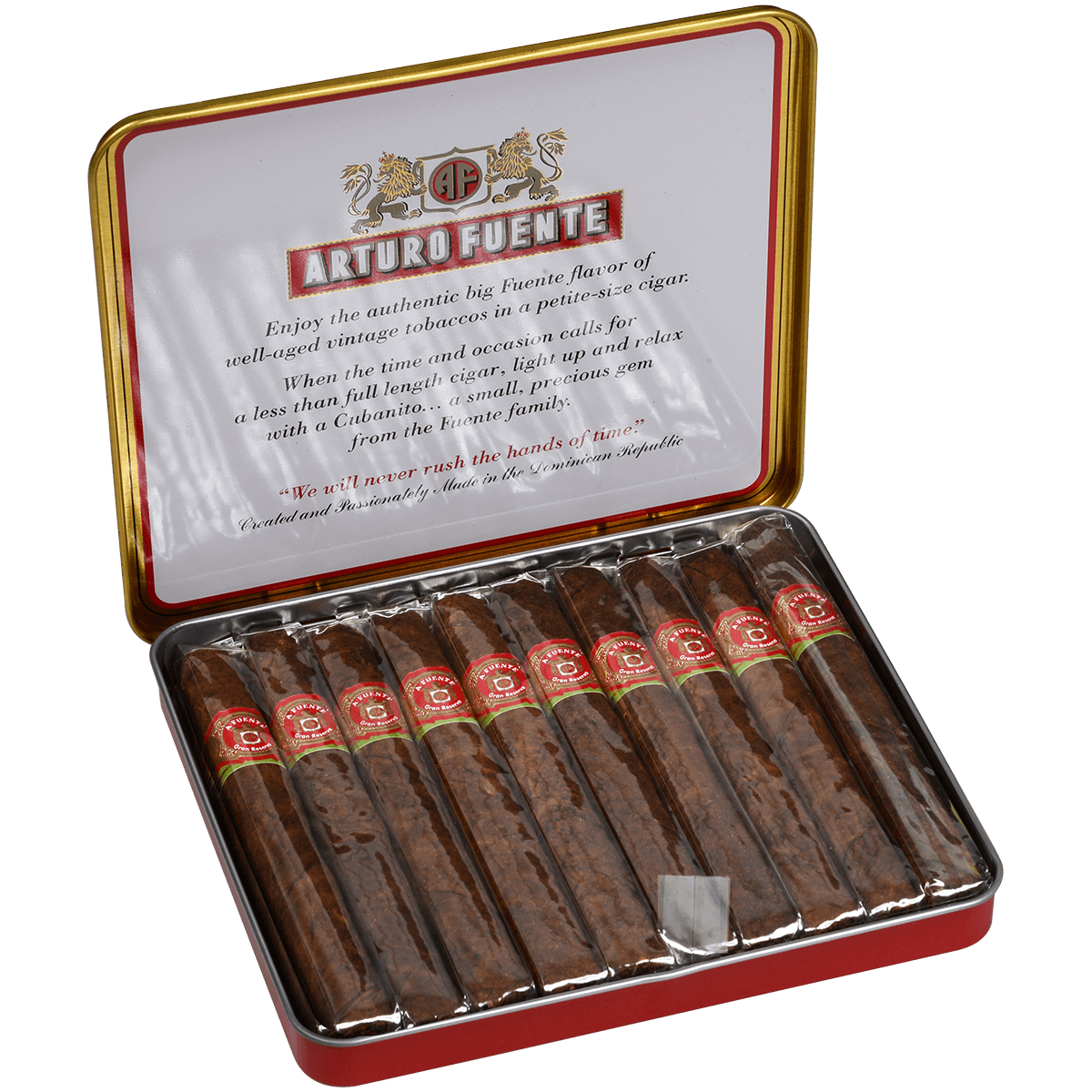 Arturo Fuente Cubanitos 10/10 Tins 4.00X32