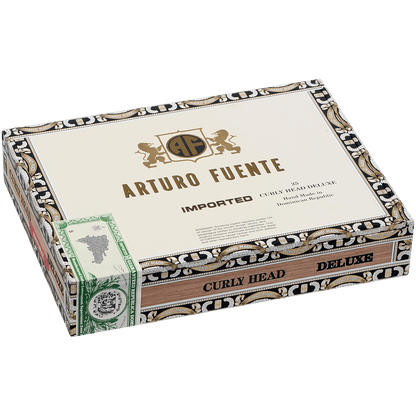 Arturo Fuente Curly Head Deluxe Natural 25 Ct. Box 6.50X43