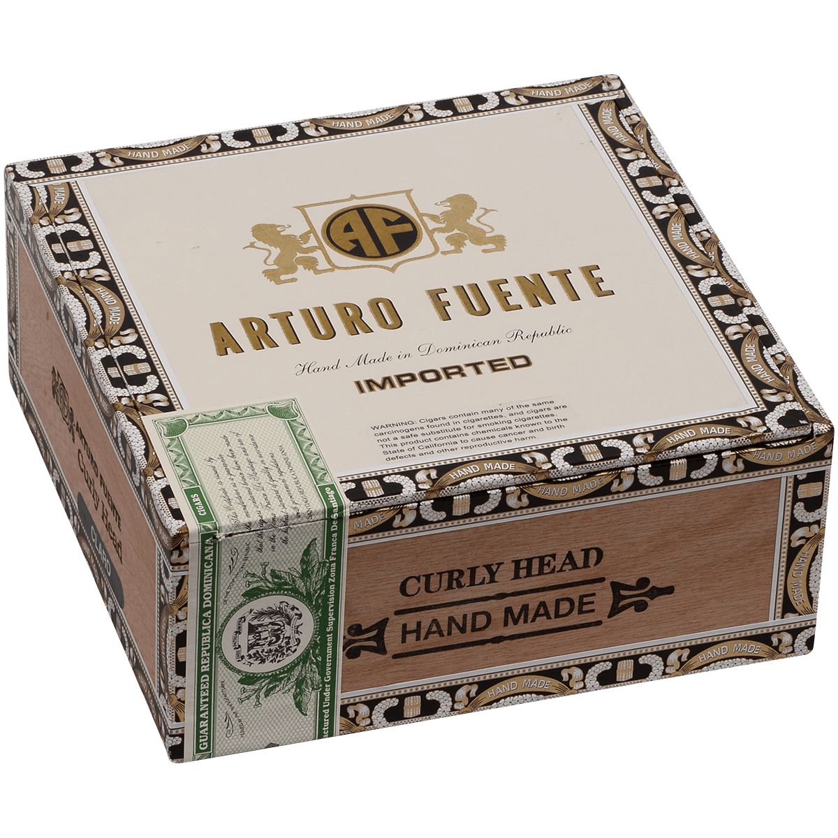 Arturo Fuente Curly Head Claro 40 Ct. Box 6.50X43