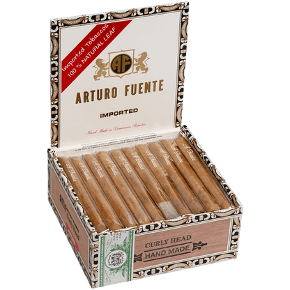 Arturo Fuente Curly Head Natural 40 Ct. Box 6.50X43