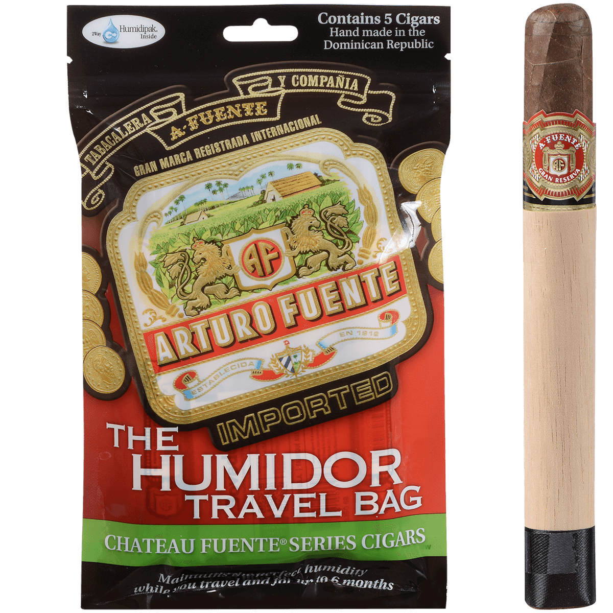 Arturo Fuente Double Chateau Fuente Sun Grown 5 Ct. Fresh Pack