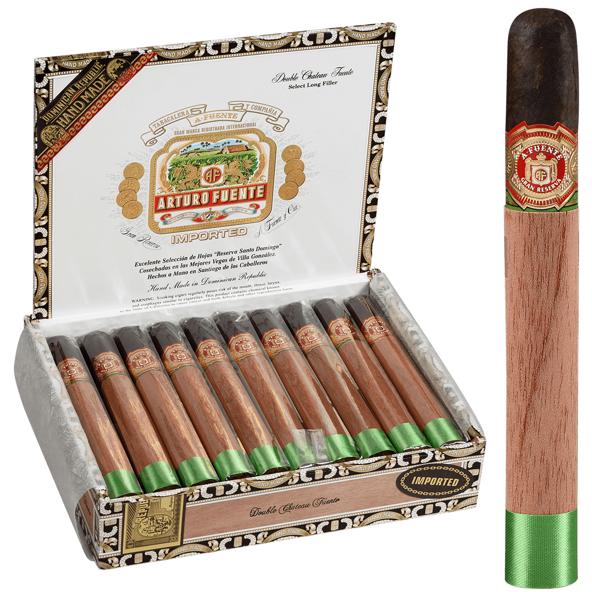 Arturo Fuente Double Chateau Maduro 20 Ct. Box 6.75X50
