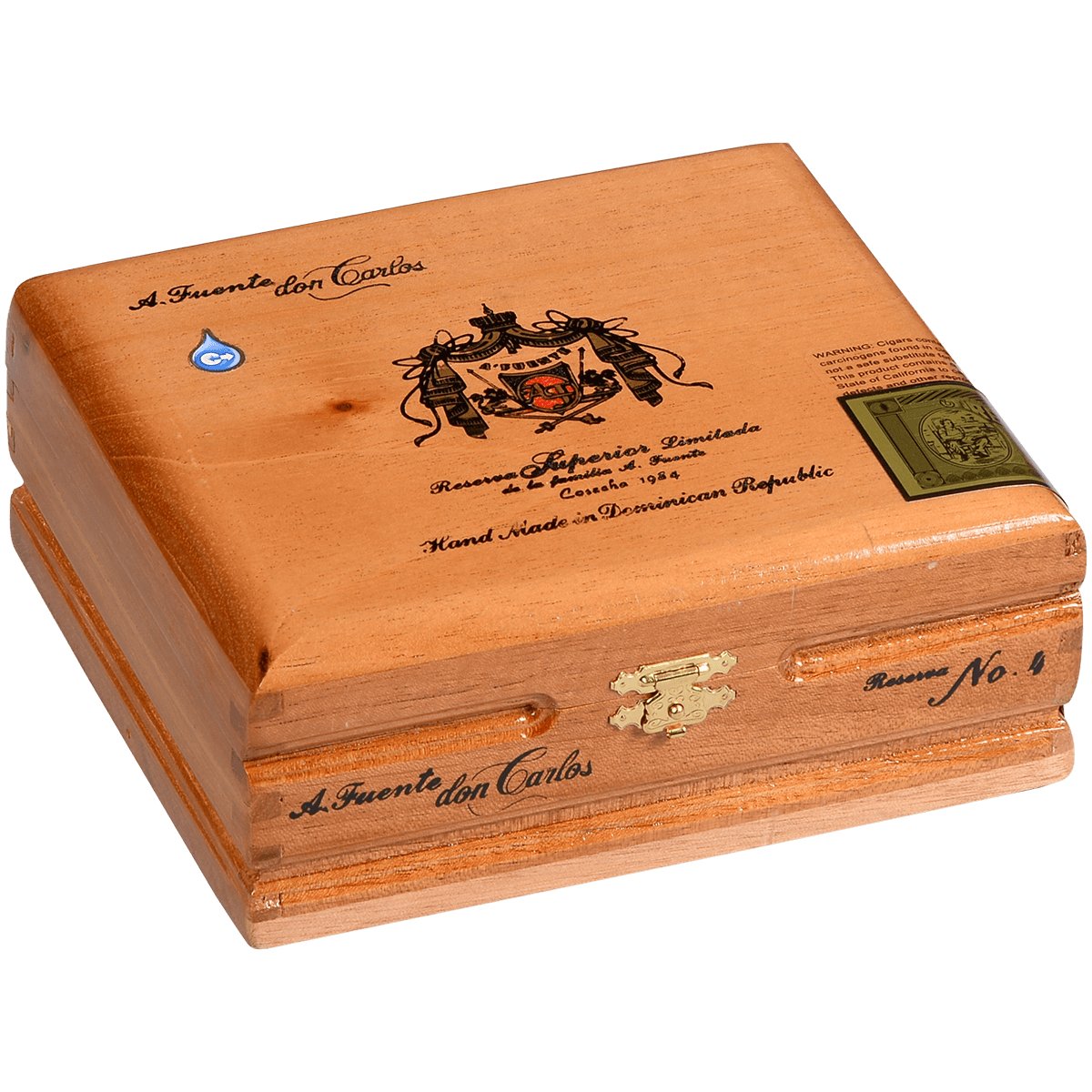 Arturo Fuente Don Carlos #4 Mini Belicoso 25 Ct. Box 5.13X43