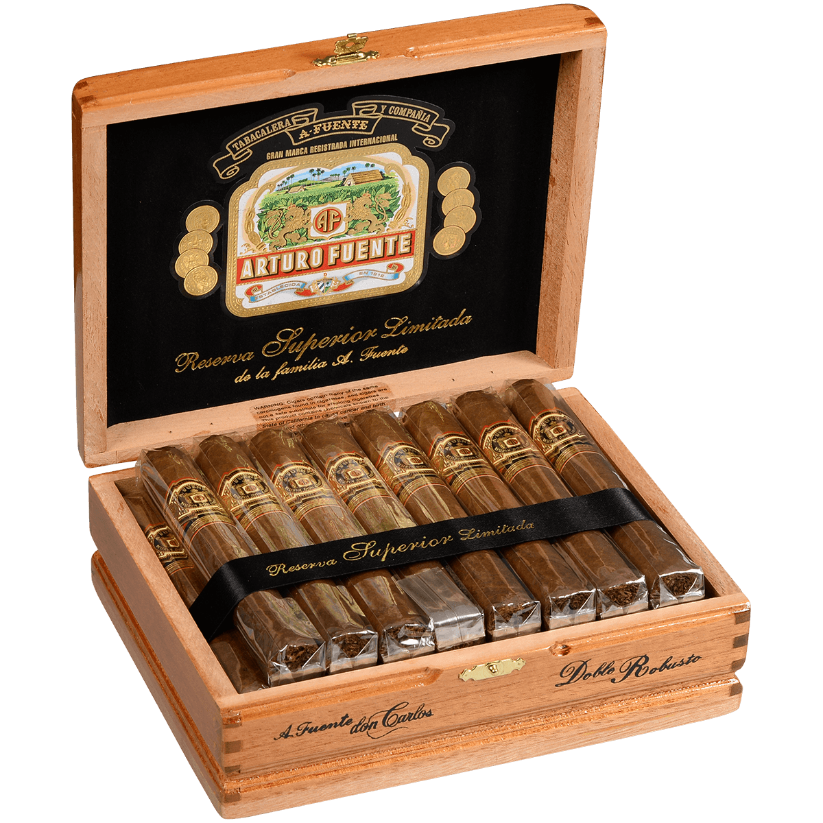 Arturo Fuente Don Carlos Double Robusto 25 Ct. Box 5.75X52