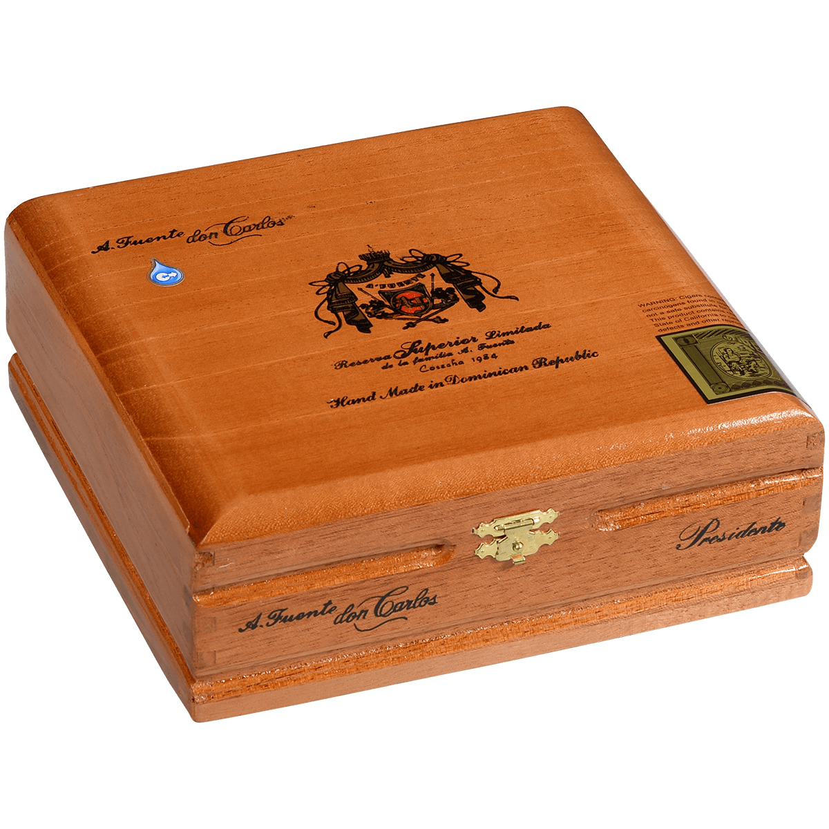 Arturo Fuente Don Carlos Presidentes 25 Ct. Box 6.50X50