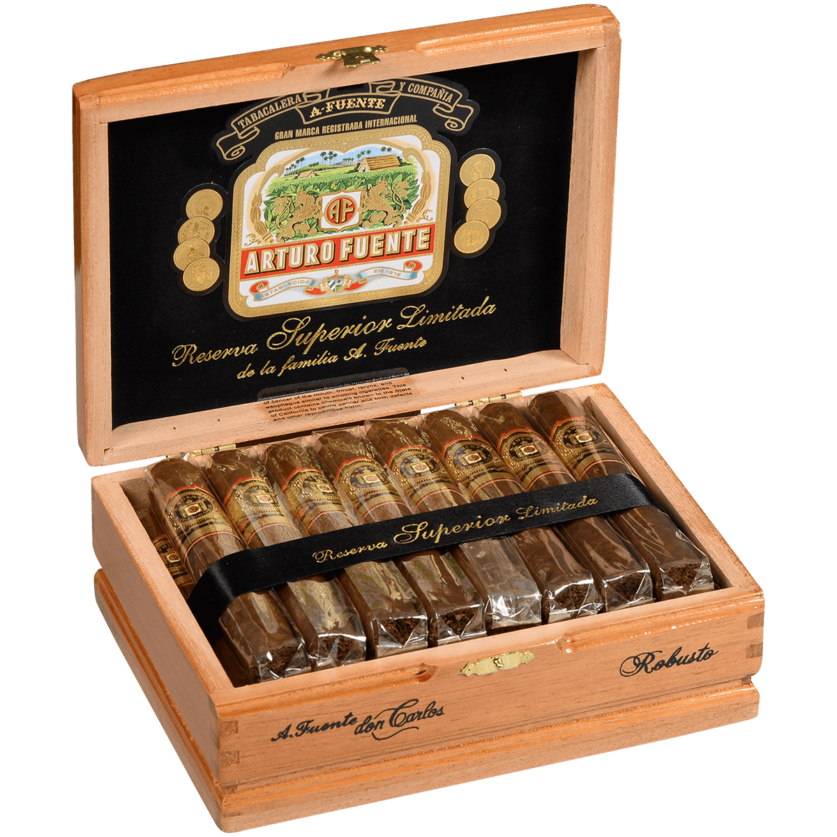 Arturo Fuente Don Carlos Robusto 25 Ct. Box 5.25X50