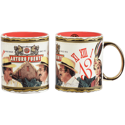 Arturo Fuente Mug Set 2 Pc Ceramic