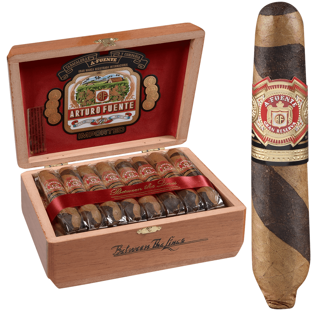 Arturo Fuente Hemingway Between The Lines 25 Ct. Box 4.25X46