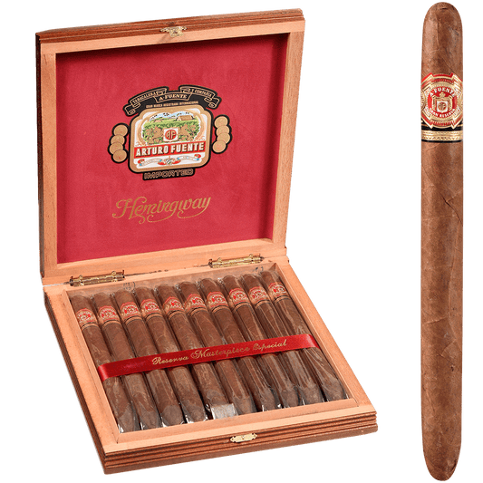 Arturo Fuente Hemingway Masterpiece Natural 10 Ct. Box 9.00X52