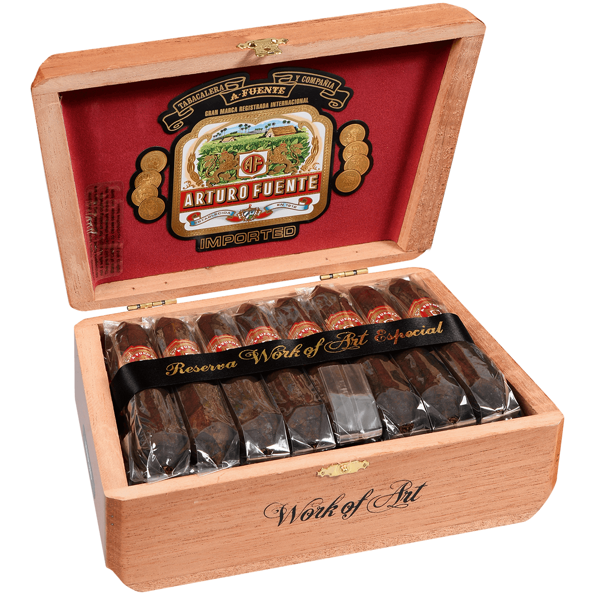 Arturo Fuente Hemingway Work Of Art Maduro 25 Ct. Box 5.00X56