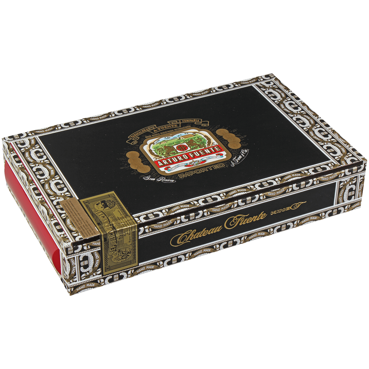 Arturo Fuente Chateau King T Natural Aluminum Tubes 24 Ct. 7.00X49