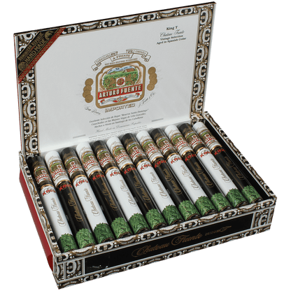 Arturo Fuente Chateau King T Natural Aluminum Tubes 24 Ct. 7.00X49