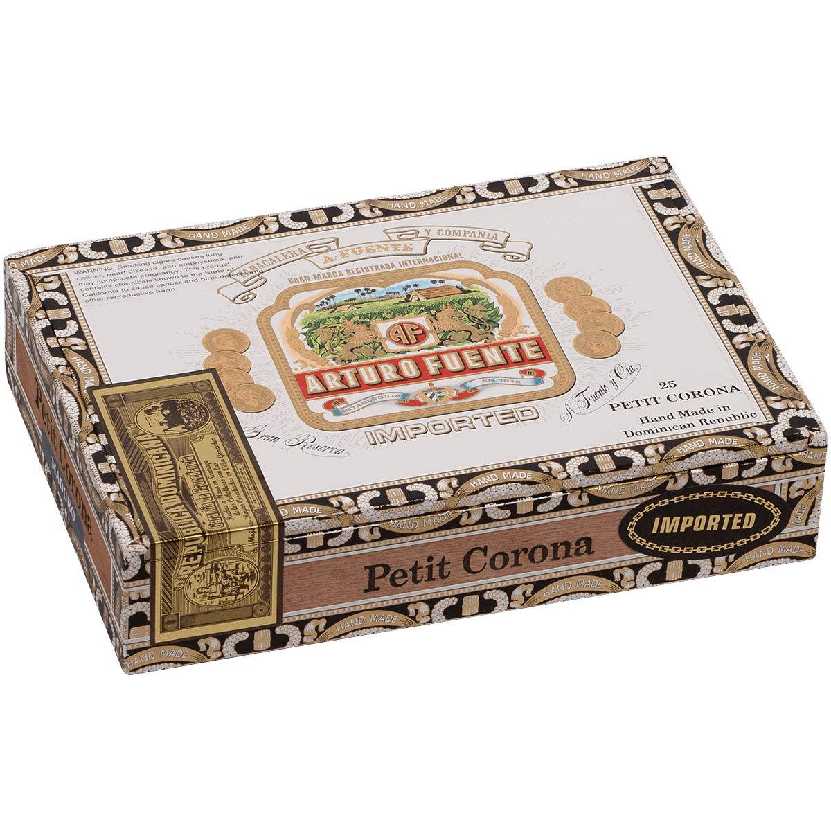 Arturo Fuente Petit Corona Maduro 25 Ct. Box 5.00X38