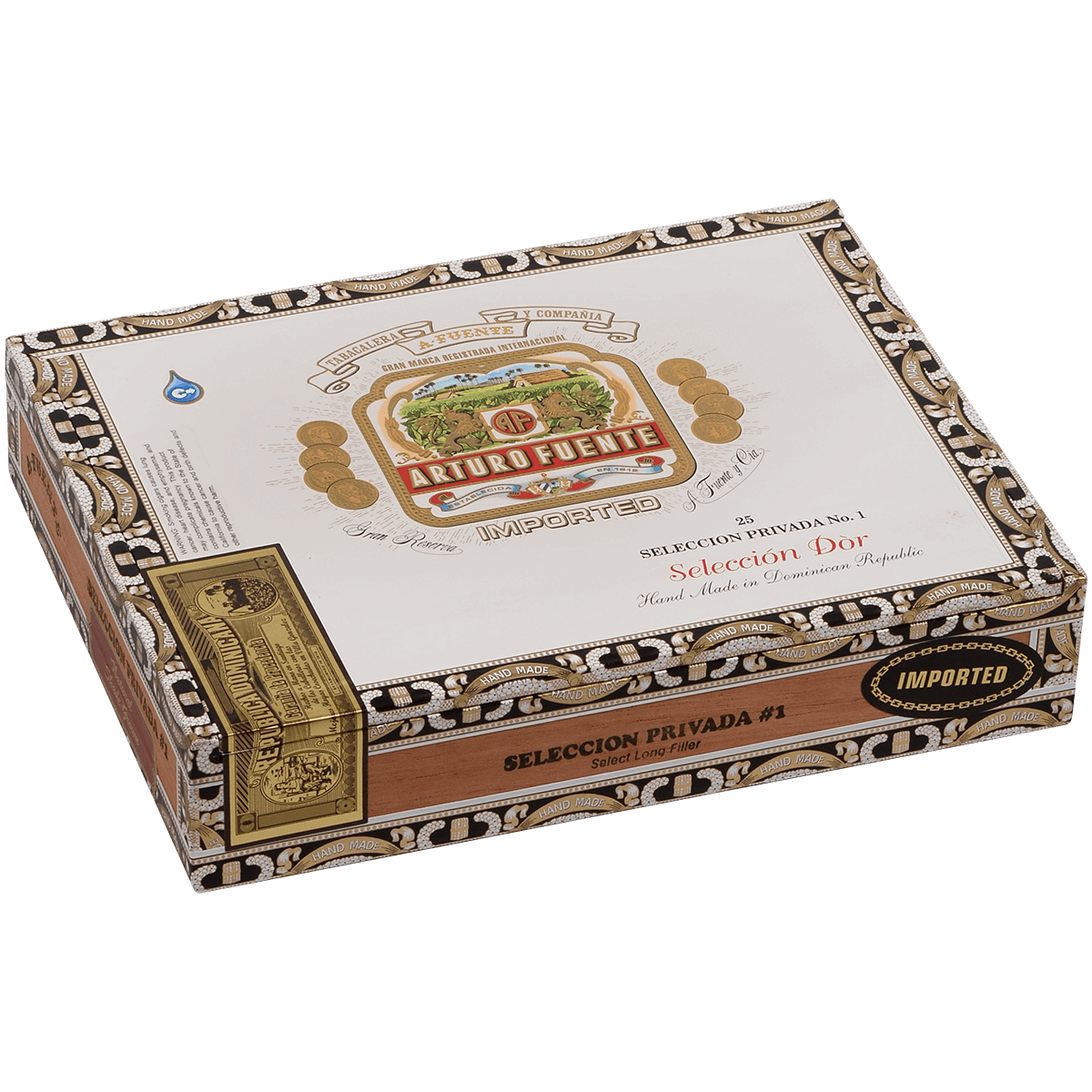 Arturo Fuente Seleccion Privada Seleccion D'Oro 25 Ct. Box 6.75X44