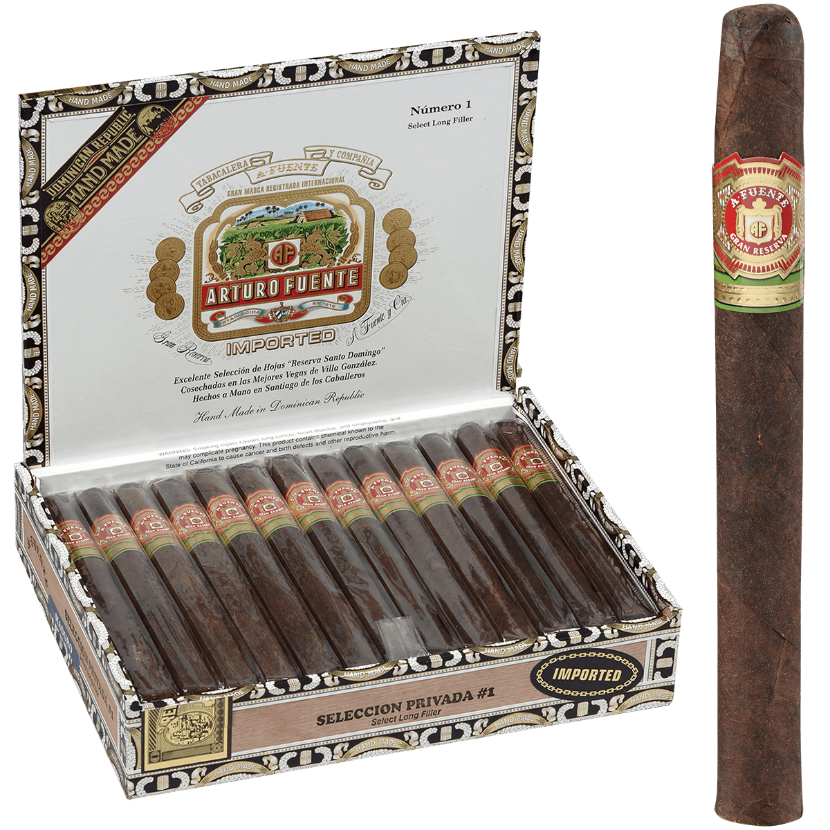 Arturo Fuenteseleccion Privada #1 Maduro 25 Ct. Box 6.75X44