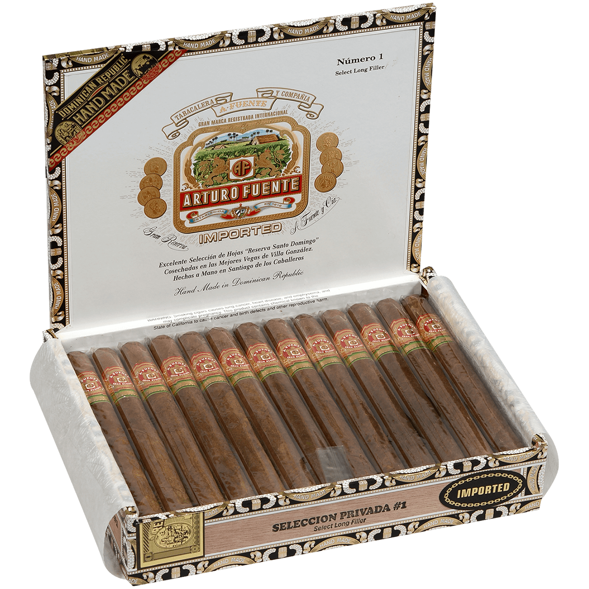 Arturo Fuente Seleccion Privada #1 Natural 25 Ct. Box 6.75X44