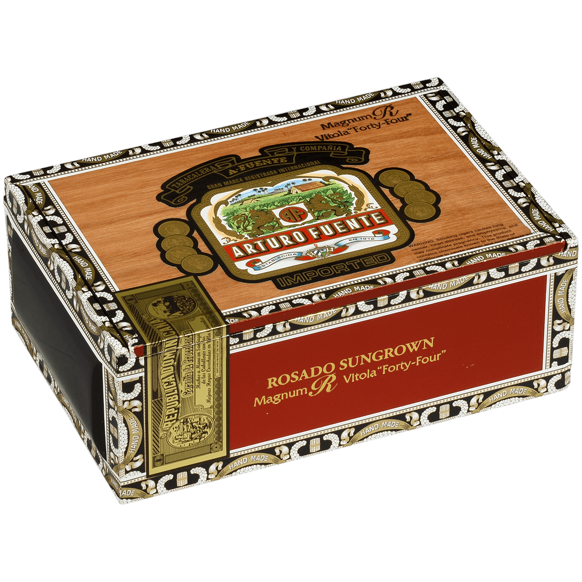 Arturo Fuente Rosado Sungrown Magnum R44 44 Ct. Box 4.85X47