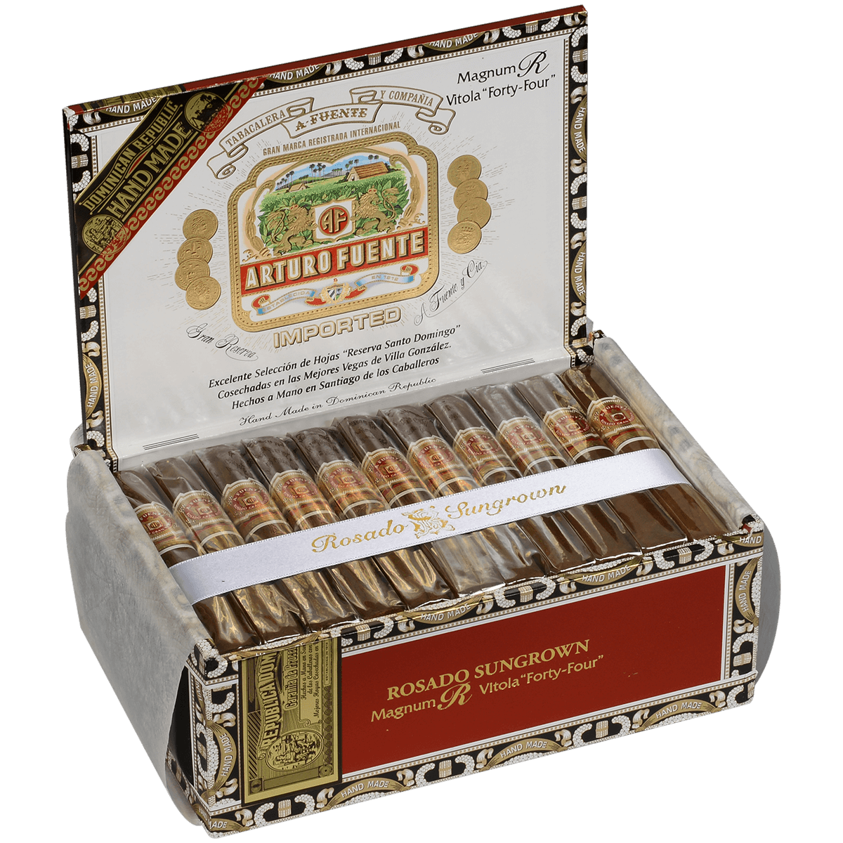 Arturo Fuente Rosado Sungrown Magnum R44 44 Ct. Box 4.85X47
