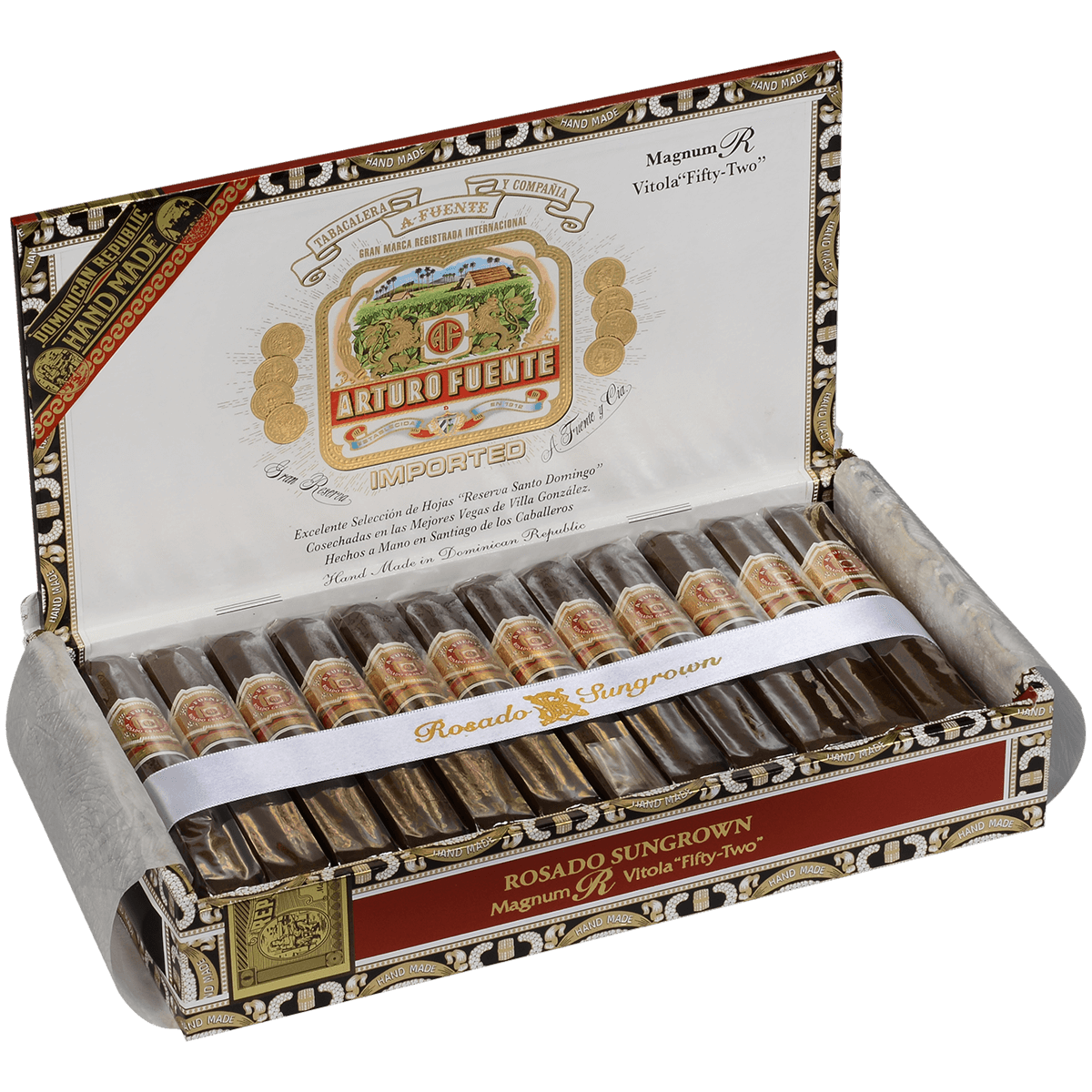 Arturo Fuente Rosado Sungrown Magnum R52 25 Ct. Box 5.00X52